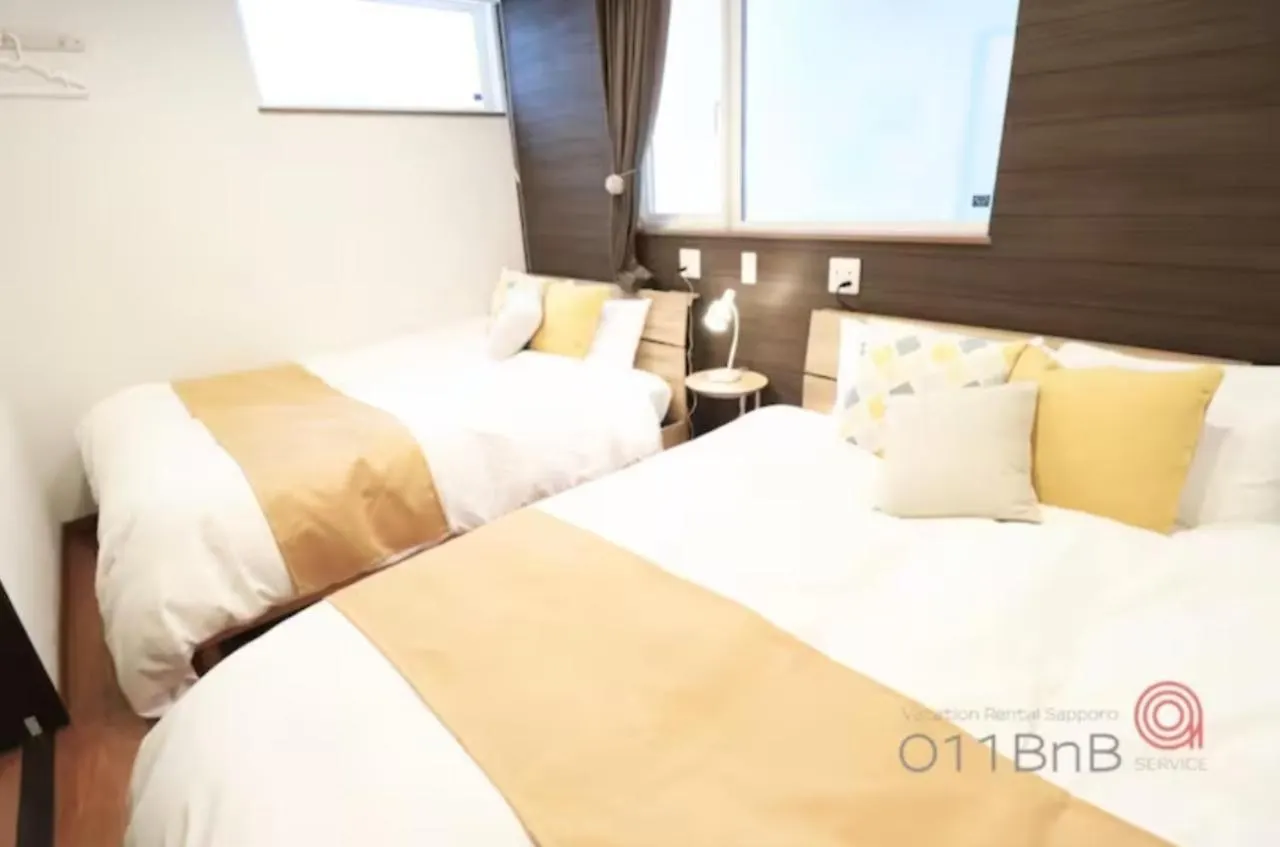 Yi House Max 8People 2Br 1 Minute Walk From Tram Station Daire Sapporo