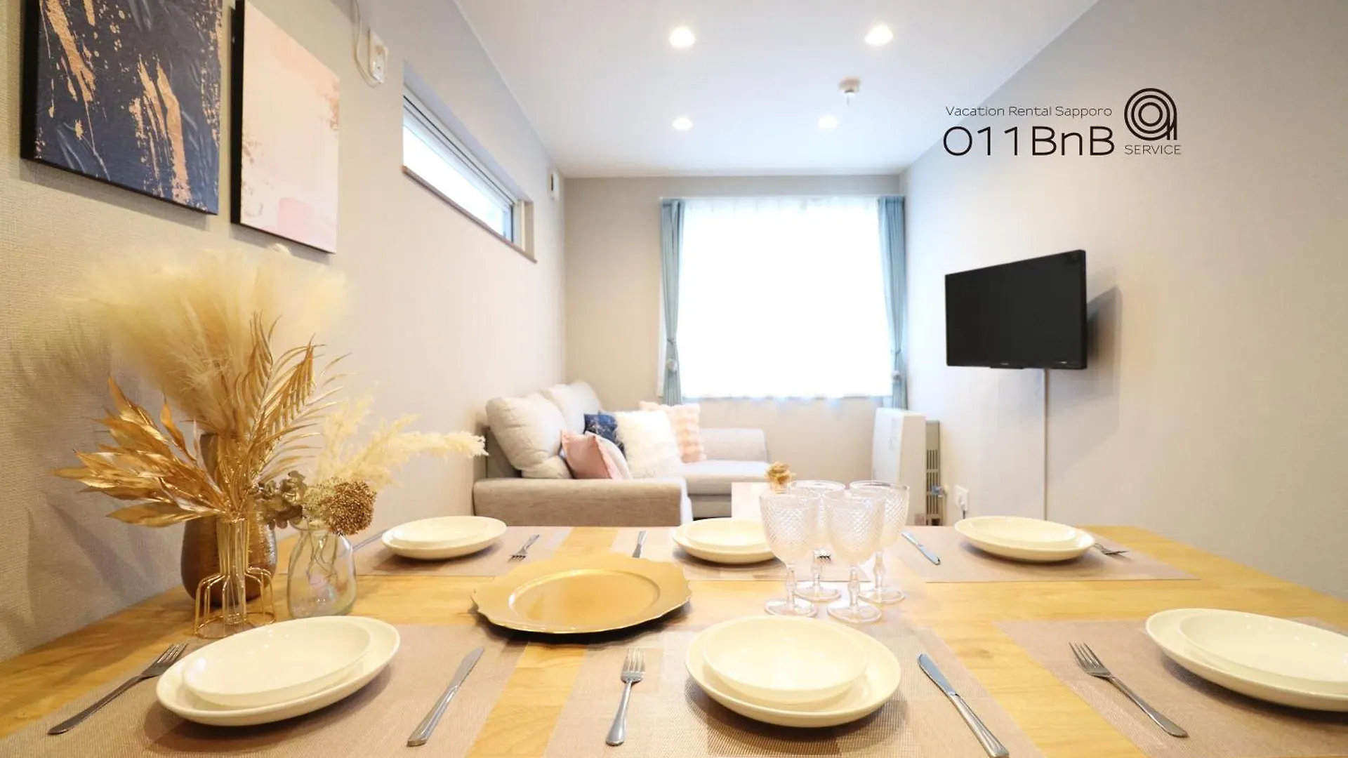 Yi House Max 8People 2Br 1 Minute Walk From Tram Station Daire Sapporo Japonya